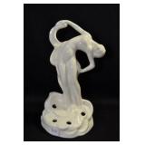 SCARF DANCER ON WATER - 6 1/4" - WHITE MARKED: