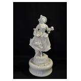 COLONIAL FLOWER SELLER - 8" - WHITE MARKED: