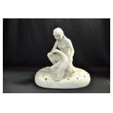 WATER NYMPH - 9 1/4" X 9 1/2" - NO BOWL MARKED: