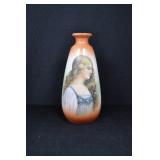 PORTRAIT BUD VASE - 4 1/2" MARKED: VICTORIA -