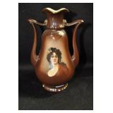 PORTRAIT VASE - 5 3/4" MARKED: 9882