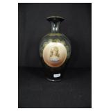 PORTRAIT VASE - 6" MARKED: ELBOGEN - MADE IN