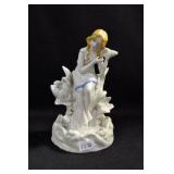 MAIDEN WITH SHELL TO HER EAR - 5 1/4" - BLONDE