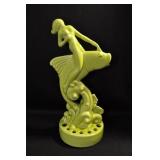 NUDE RIDING FISH - 10 1/4" - LIGHT GREEN