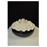 PIERROT CLOWN COVERED DRESSER BOX MARKED: TASTE