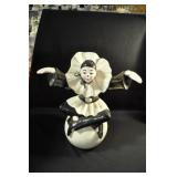 PIERROT CLOWN ON BALL