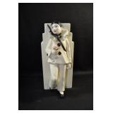 PIERROT CLOWN VASE - 9 1/2" MARKED: TASTE SELLER
