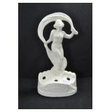 DANCER WITH SCARF OVERHEAD - 6" -  IVORY MARKED: