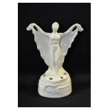 BAT WING GIRL IN WHITE - 6 1/2" MARKED: CORONET