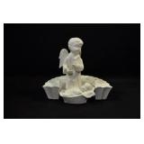 ANGEL WATCHING OVER BABY JESUS WITH DOUBLE