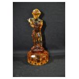 KID IN AMBER - 9" - DEPICTS YOUNG BOY HOLDING