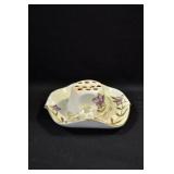 COWBOY HAT WITH FLOWERS - 2 1/2" X 7" MARKED: