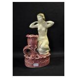 NUDE LADY WITH CANDLE HOLDER - 7 1/2