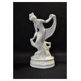 SCARF DANCER - 6 1/2" - WHITE MARKED: GERMANY