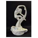 PAVLOVA - 6 1/2" - IVORY MARKED: COWAN - HAS