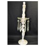CREAM COLORED CANDLE STICK WITH MATCHING INSERT,
