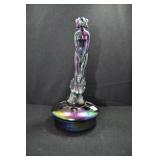 NYMPH INSERT AND FLOWER FROG - 7 1/2" - CARNIVAL