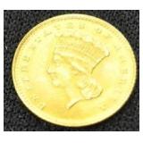 1833 ONE DOLLAR GOLD COIN