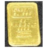 5 G FINE GOLD .999 CREDIT SUISSE
