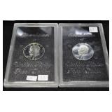 2 1971 PROOF EISENHOWER DOLLARS