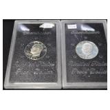 1971, 1972 PROOF EISENHOWER DOLLARS