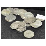 25 MERC DIMES