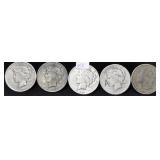 S MORGAN DOLLAR 1923, 1888, 1922, 1923, 1922