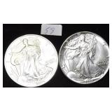 2 SILVER EAGLE 1987, 2004