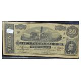 1864 5 DOLLAR THE CONFEDERATE STATE AMERICAN