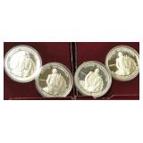 4 1732-1982 COMMEMORATIVE HALF DOLLAR