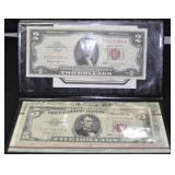 2 & 5 DOLLAR RED SEAL UNITED STATES NOTE