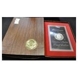 2 1972 EISENHOWER U.S. PROOF DOLLAR