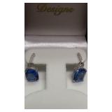 4CT TANZANITE EARRINGS