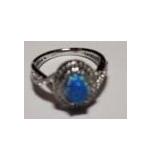 BLUE OPAL RING