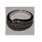 WHITE SAPPHIRE BAGUETTE RING