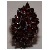8.68CT  GARNET  RING