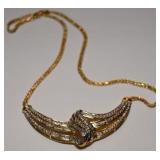 LARGE DIAMOND  NECKLACE