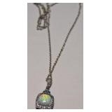 MATCHING OPAL NECKLACE