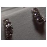 MARQUE AMETHYST EARRINGS