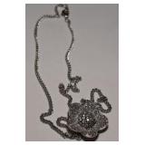 WHITE SAPPHIRE NECKLACE