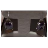 4CT AMETHYST EARRINGS