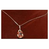 4CT MORGANITE NECKLACE