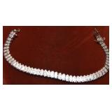 LARGE DIAMOND TENNIS BRACELET