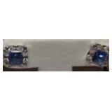 3.68CT TANZANITE EARRINGS