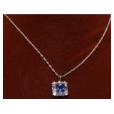 MATCHING TANZANITE NECKLACE
