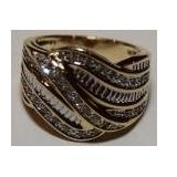 LARGE DIAMOND DINNER RING