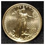 1978 STANDING LIBERTY 1/10 OZ. GOLD COIN