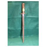 WWII BAYONET - MARKED: WSC (WILKENSON SWORD CO.?)