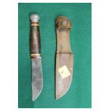 CATOOSA FIXED BLADE HUNTING KNIFE WITH SHEATH