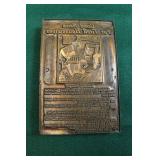 "GOOD NEWS FOR TIRED HOUSEWIVES" ENGRAVED COPPER